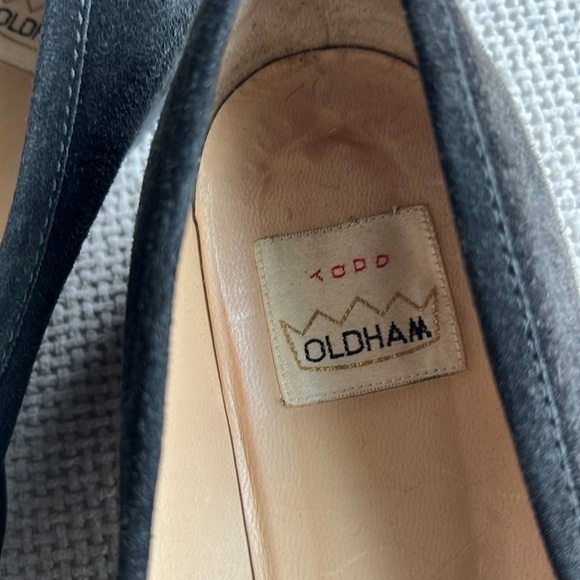 Vintage Todd Oldham ! Black suede SZ 37 made in Italy - Picture 2 of 6